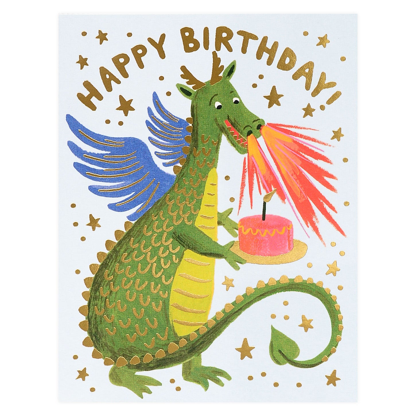 Rifle Paper Co. Birthday Dragon Greeting Card 