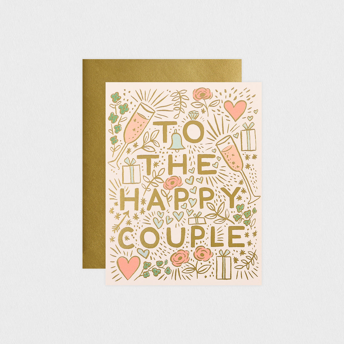 Rifle Paper Co. To The Happy Couple Wedding Card 