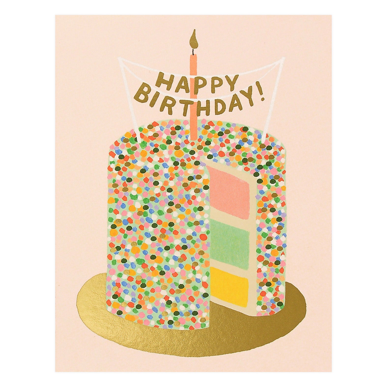 Rifle Paper Co. Layer Cake Birthday Card 