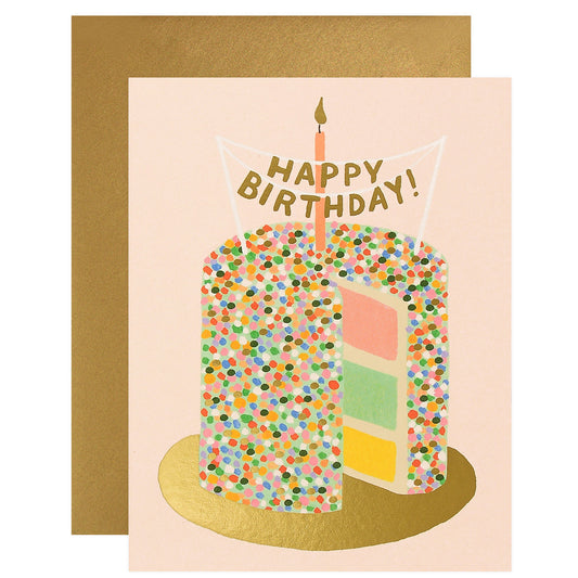 Rifle Paper Co. Layer Cake Birthday Card 