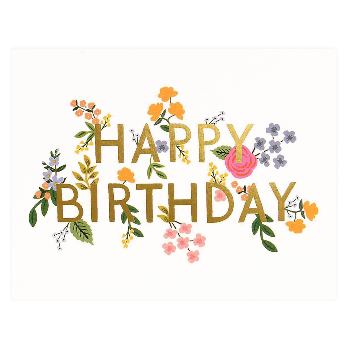 Rifle Paper Co. Wildwood Birthday Card 