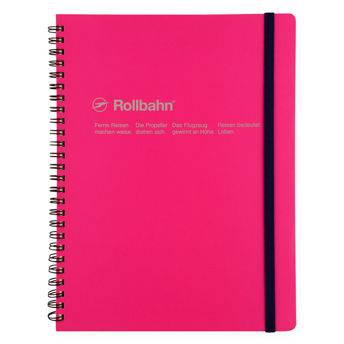 Delfonics Rollbahn Notebook Small, Large Or A5 | 9 Colors Rose / Small (4.5 x 5.5")