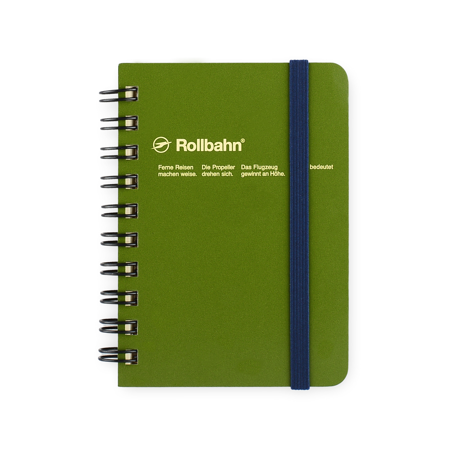 Delfonics Rollbahn Mini Memo Notebook | 4 Colors Olive