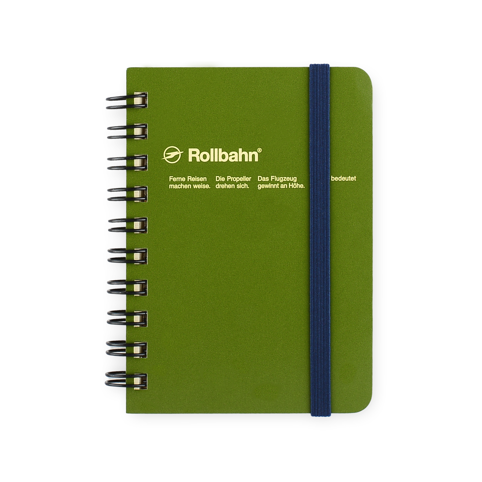 Delfonics Rollbahn Mini Memo Notebook | 4 Colors Olive