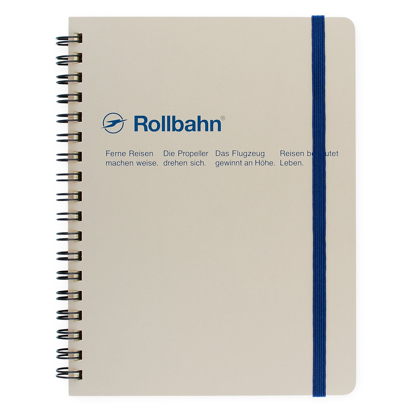 Delfonics Rollbahn Notebook Small, Large Or A5 | 9 Colors Greige / Small (4.5 x 5.5")