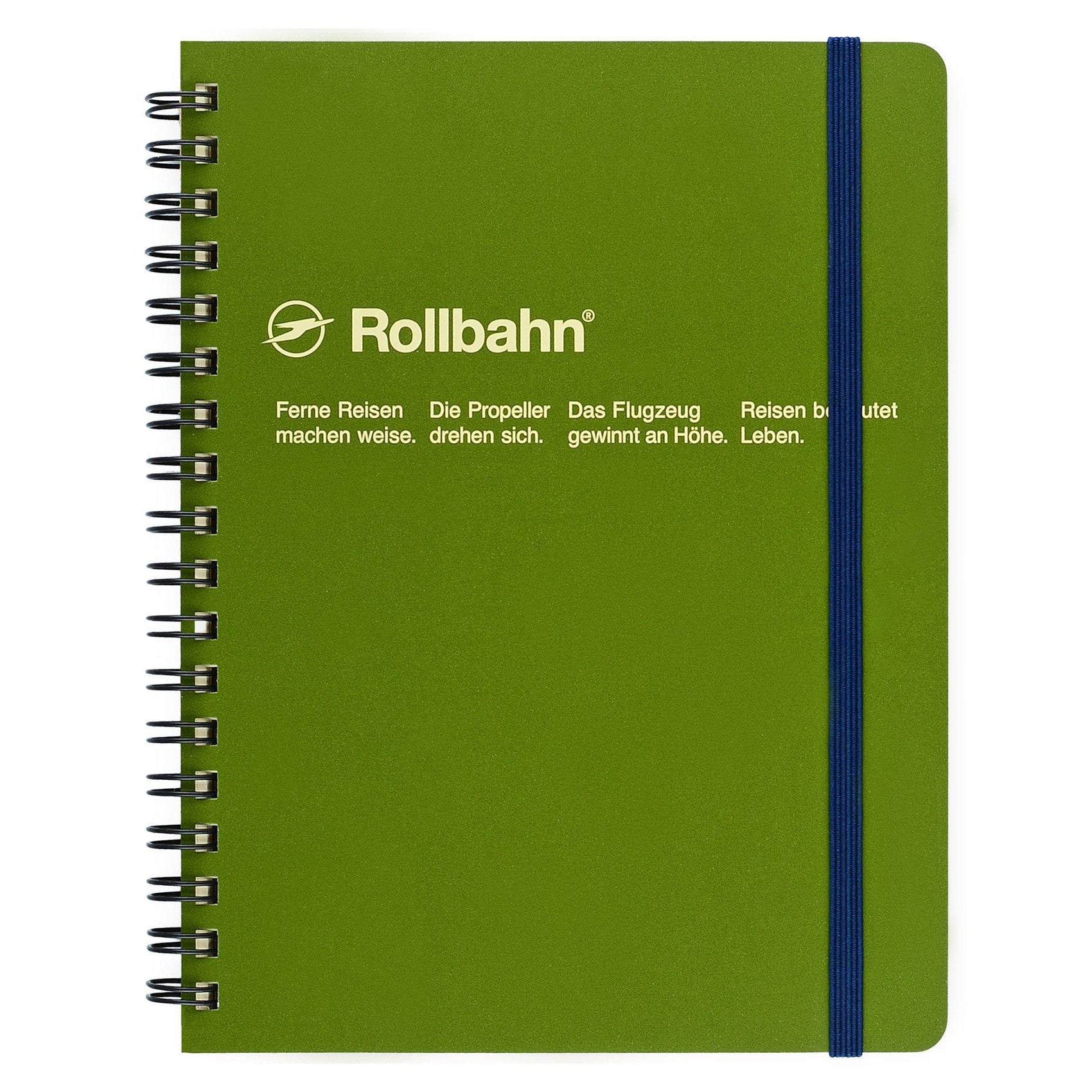 Rollbahn Notebook Small, Large Or A5 | 9 Colors