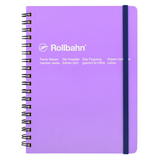 Delfonics Rollbahn Notebook Small, Large Or A5 | 9 Colors Light Purple / Small (4.5 x 5.5