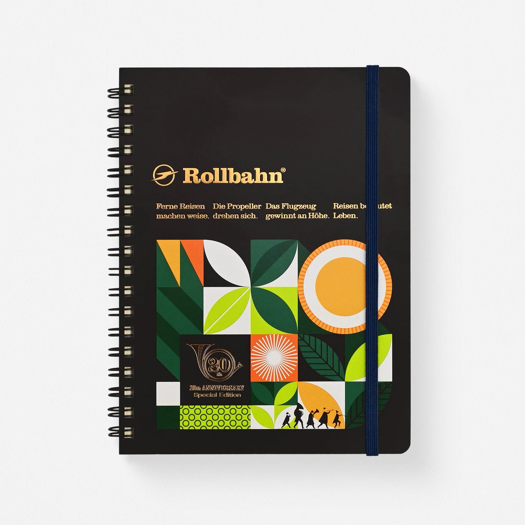 Rollbahn Parade  Limited Edition 20th Anniversary Notebook "Landscape"