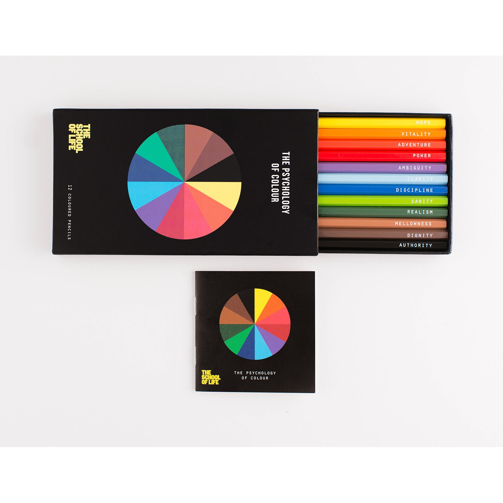 The School of Life Psychology of Colour Pencil Set of 12 