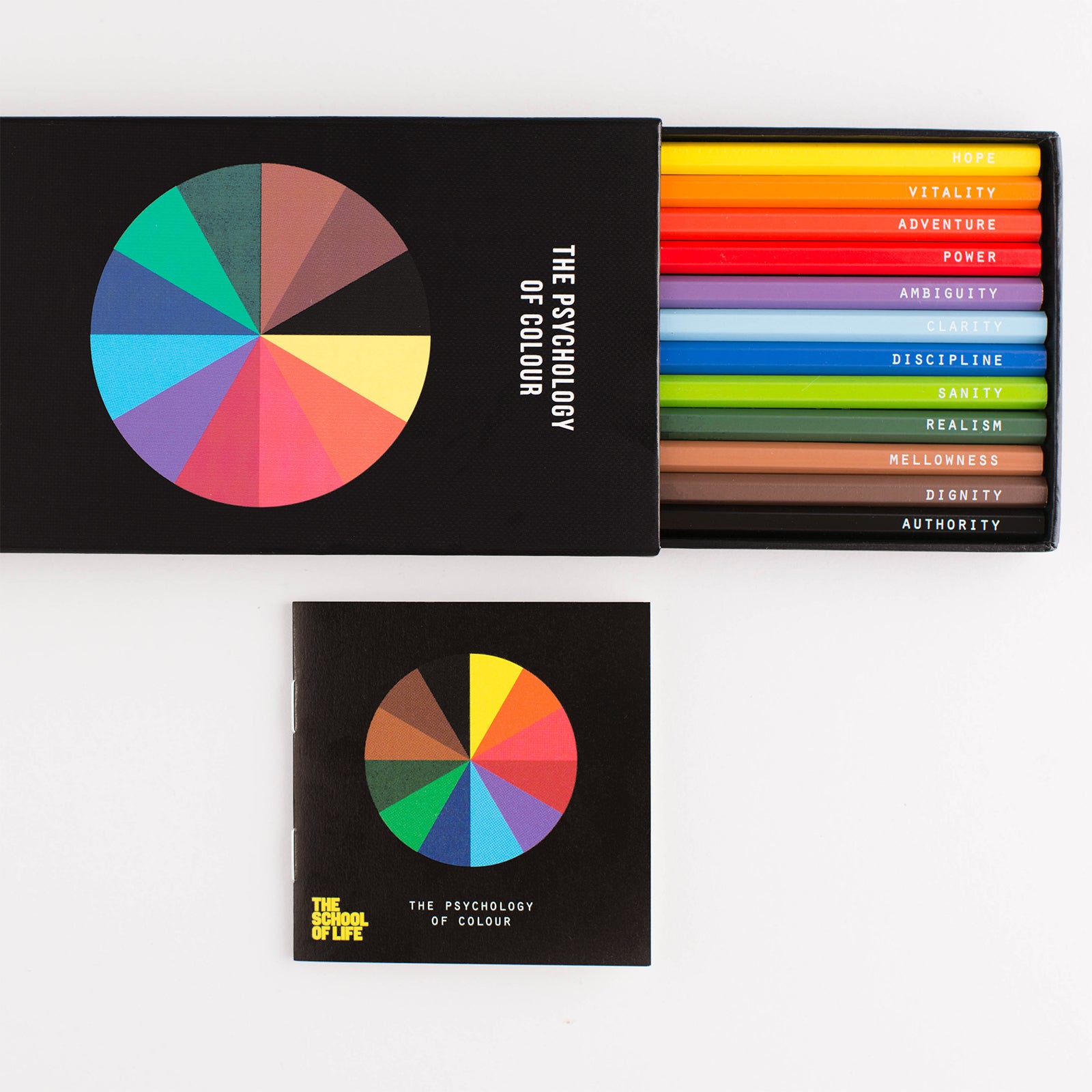 The School of Life Psychology of Colour Pencil Set of 12 