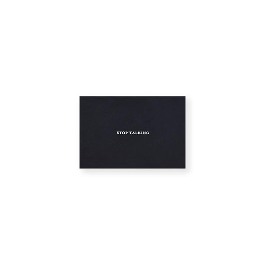 Set Editions Stop Talking Calling Cards 