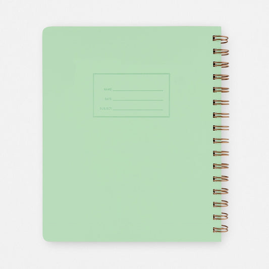 Shorthand The Standard Notebook Mint | Right or Left Hand Orientation Left hand