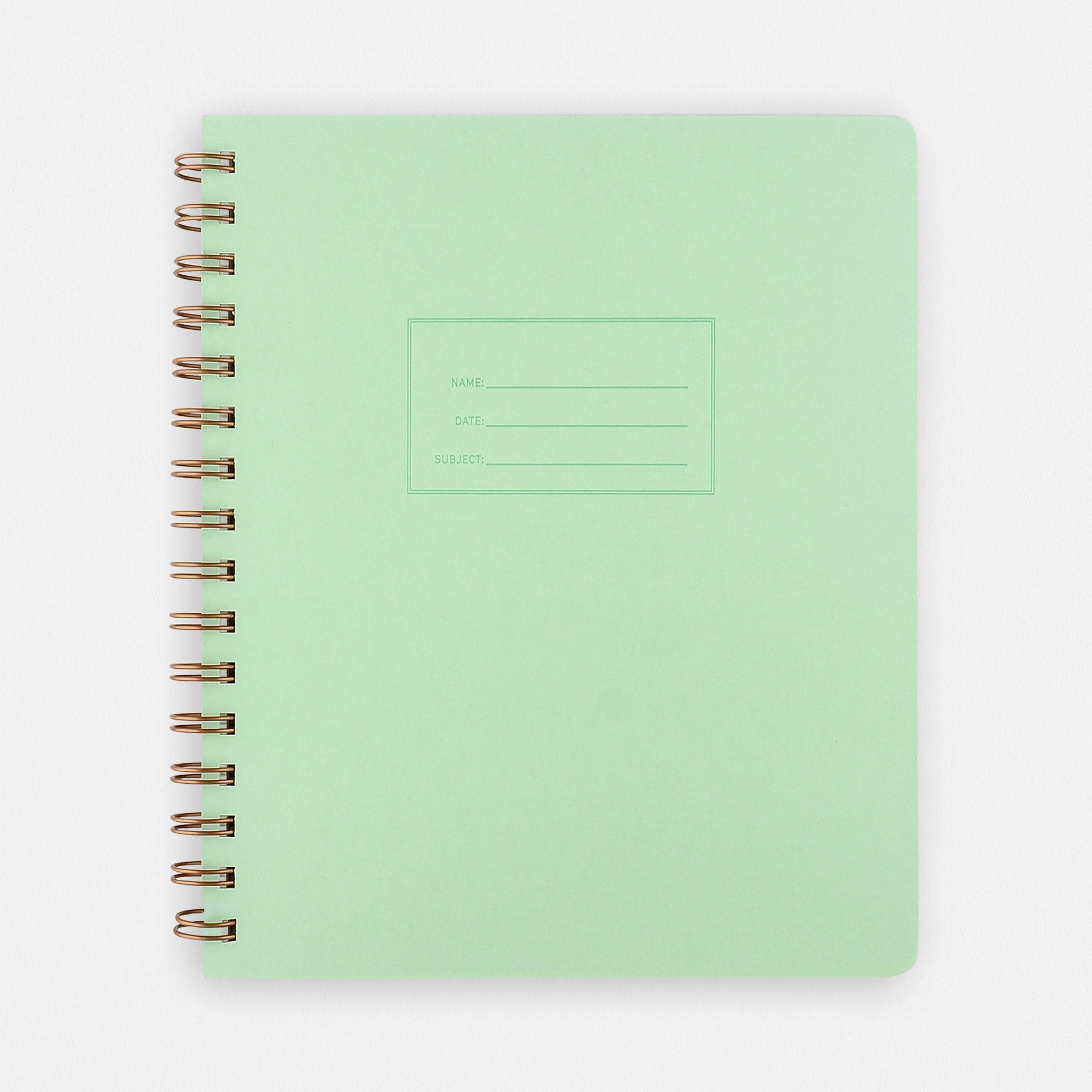 Shorthand The Standard Notebook Mint | Right or Left Hand Orientation Right hand
