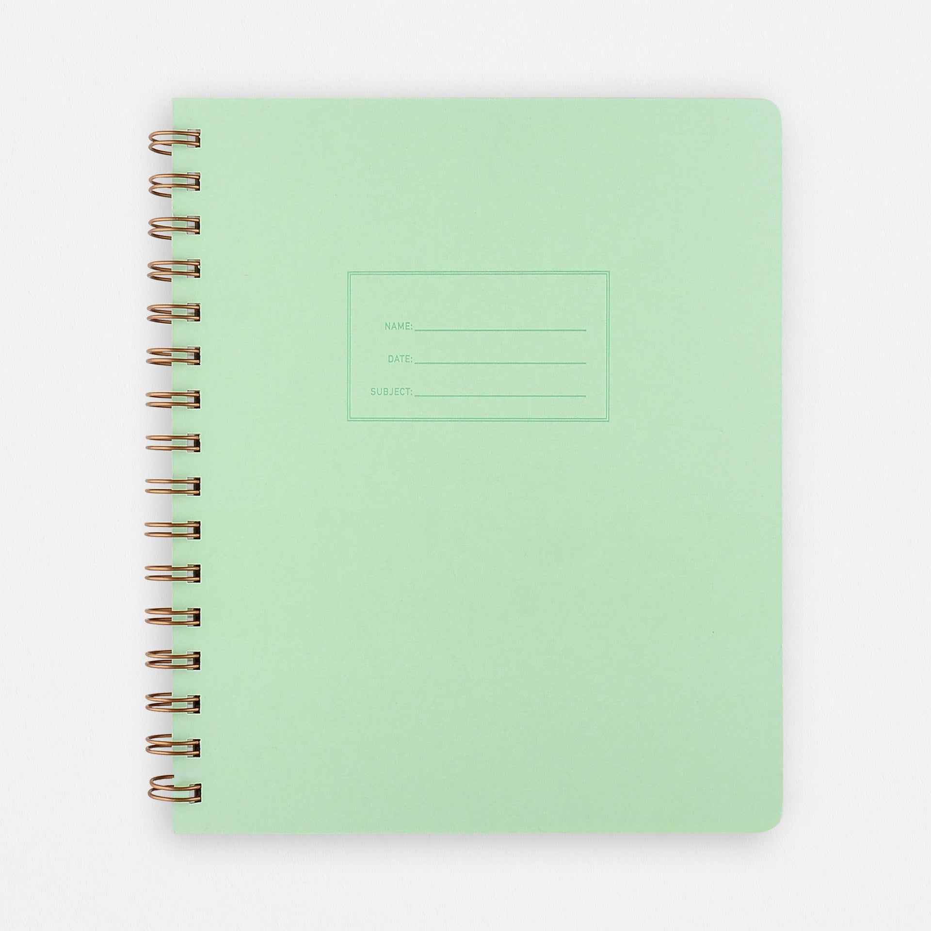 Shorthand The Standard Notebook Mint | Right or Left Hand Orientation Right hand