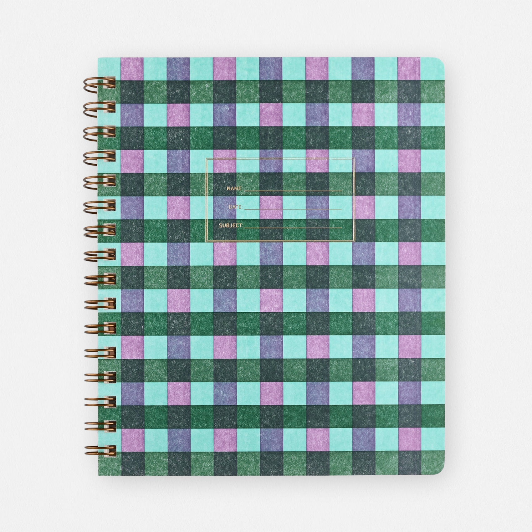 Shorthand The Standard Notebook Plaid | Blank, Dot Grid Or Lined Blank
