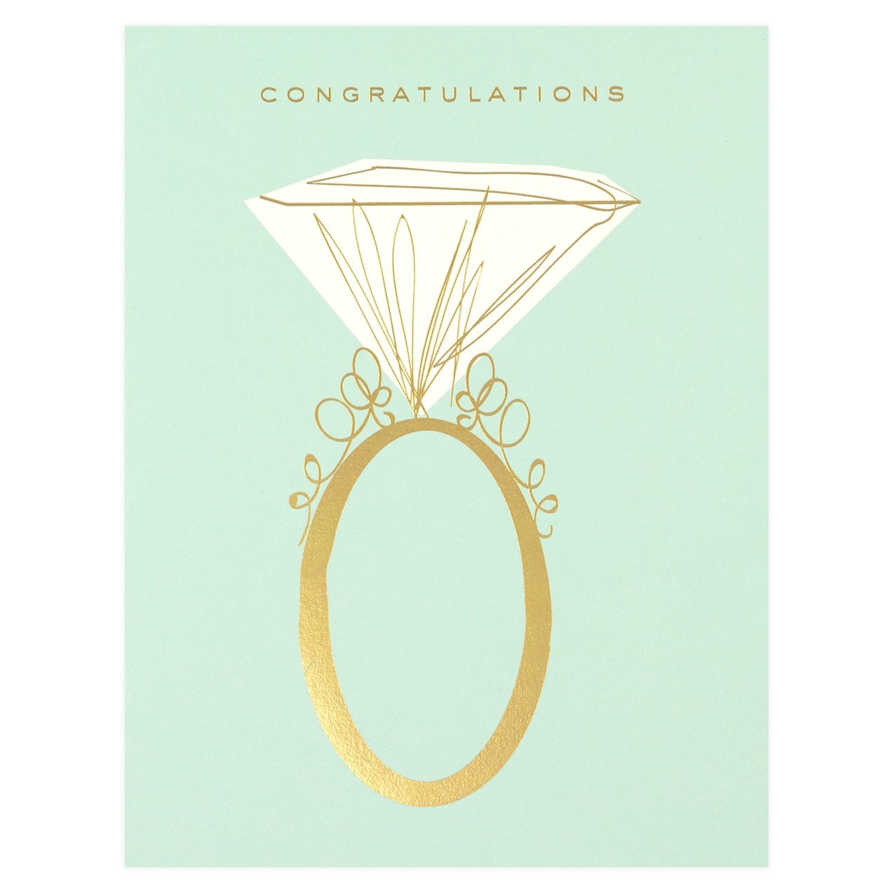 Engagement Ring Greeting Card
