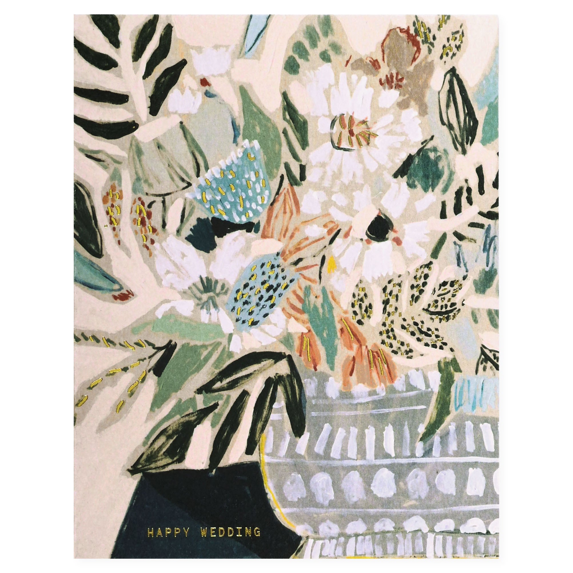 Someday Studio Soft Pink Floral Wedding Card 