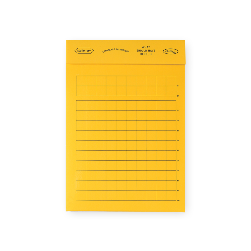 Stalogy Editor's Memo Pad | Grid, Lined or Blank Grid