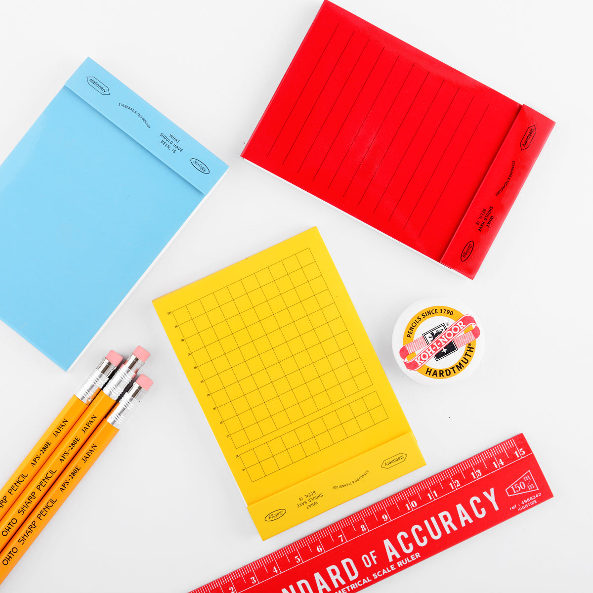 Stalogy Editor's Memo Pad | Grid, Lined or Blank 