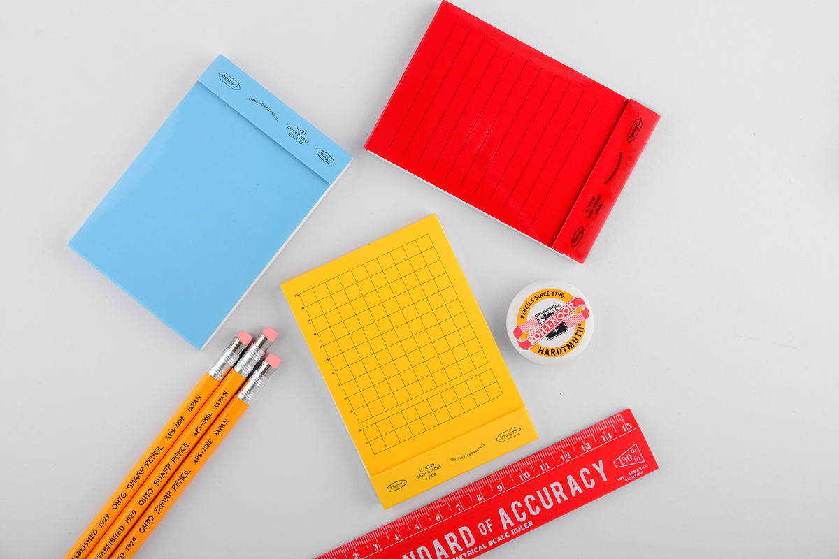 Stalogy Editor's Memo Pad | Grid, Lined or Blank 