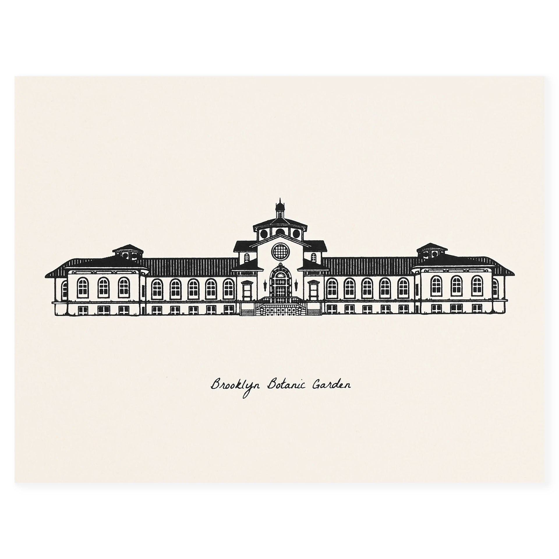 Sutta Brooklyn Botanic Garden Greeting Card 