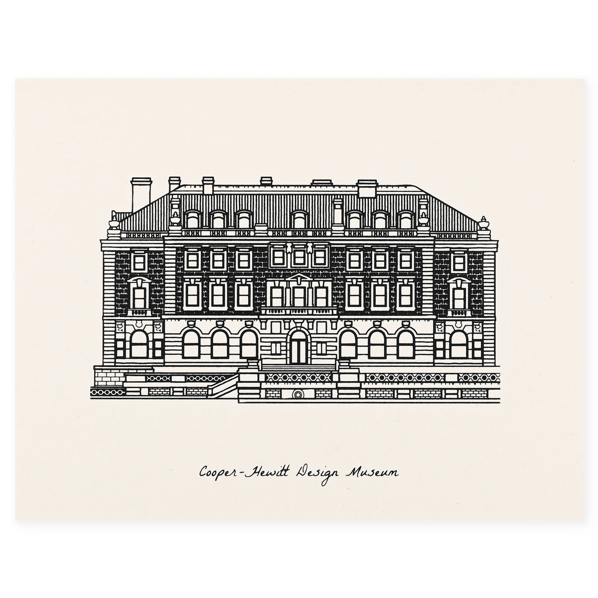 Sutta Cooper Hewitt Design Museum Greeting Card 