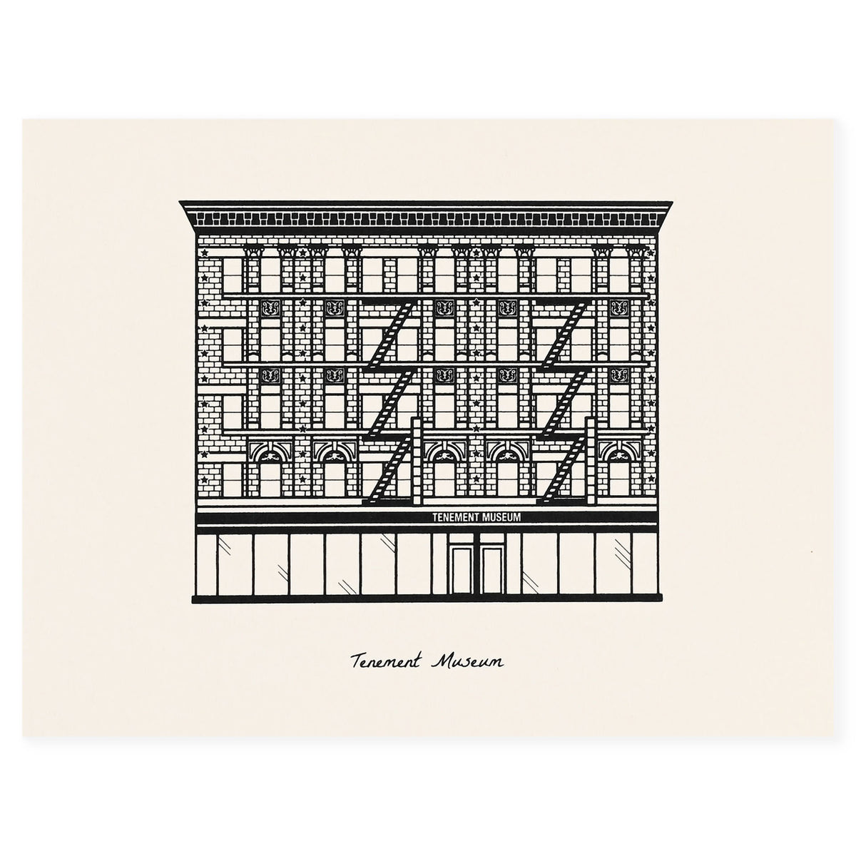 Sutta Tenement Museum Greeting Card 