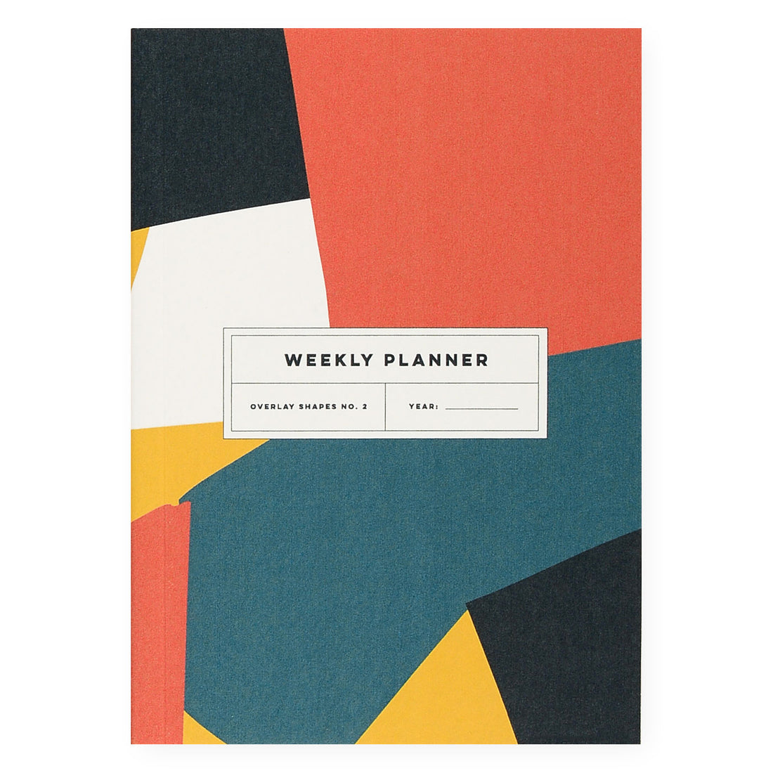 The Completist Overlay Shapes Lay Flat Pocket Planner Undated 