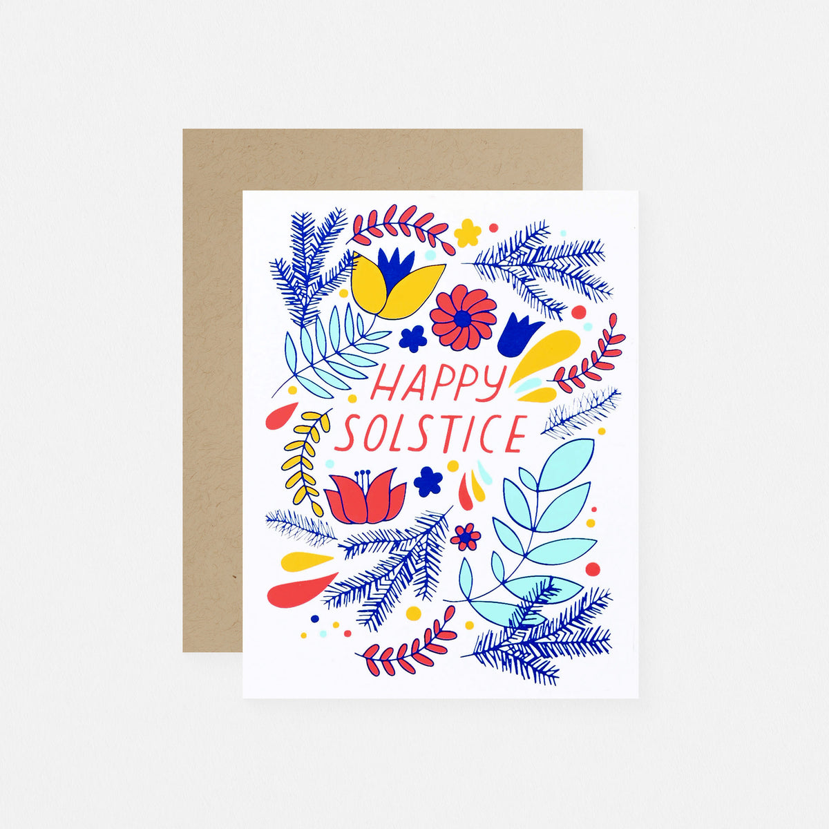 The Good Twin Happy Solstice Holiday Card 