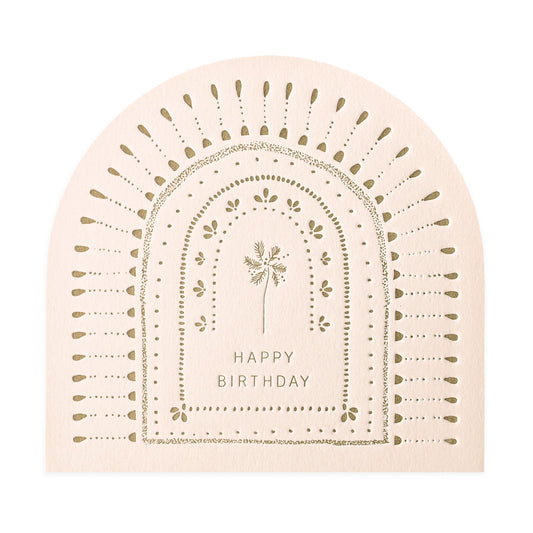 The Little Press Palm Tree Birthday Card 