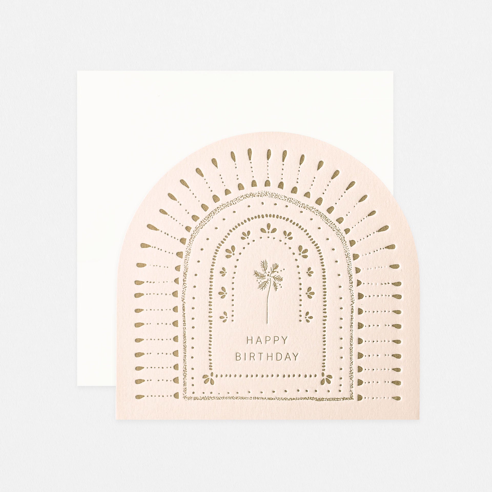 The Little Press Palm Tree Birthday Card 