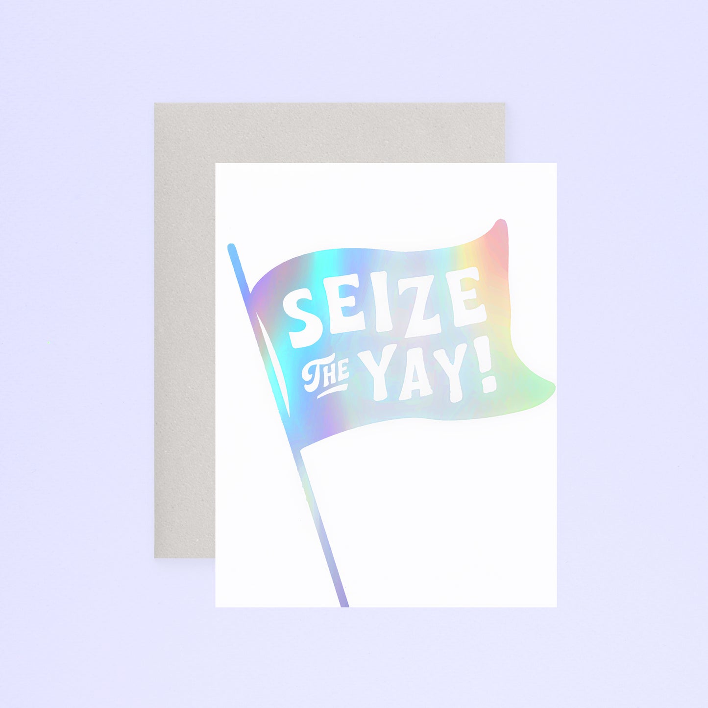 The Social Type Seize the Yay Greeting Card 