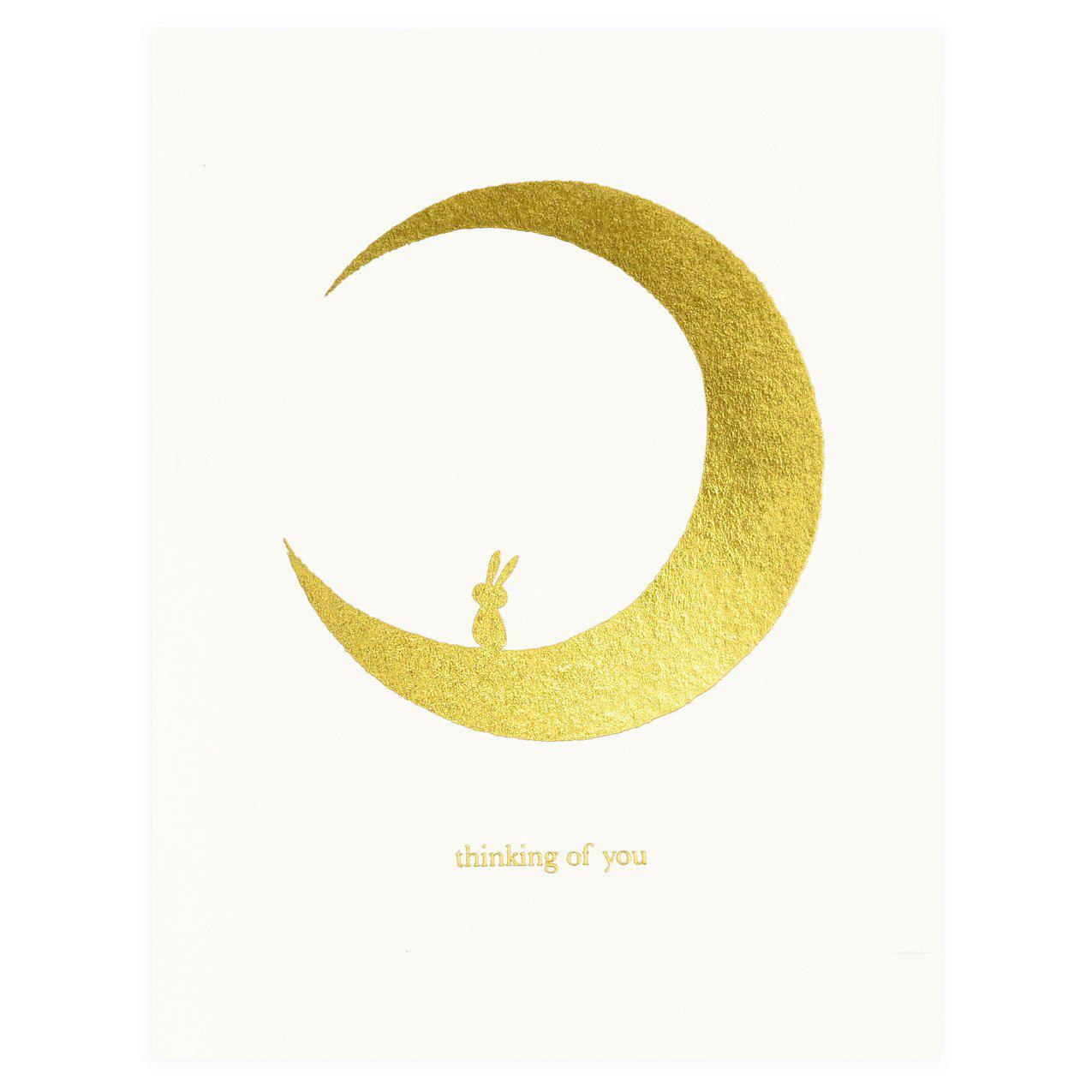 Thinking of You Bunny Greeting Card