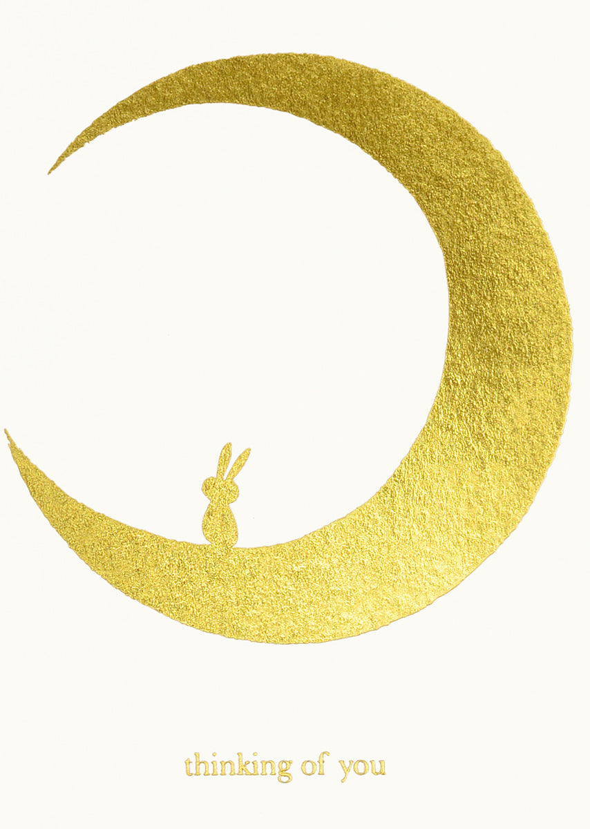Fugu Fugu Thinking of You Bunny Greeting Card 