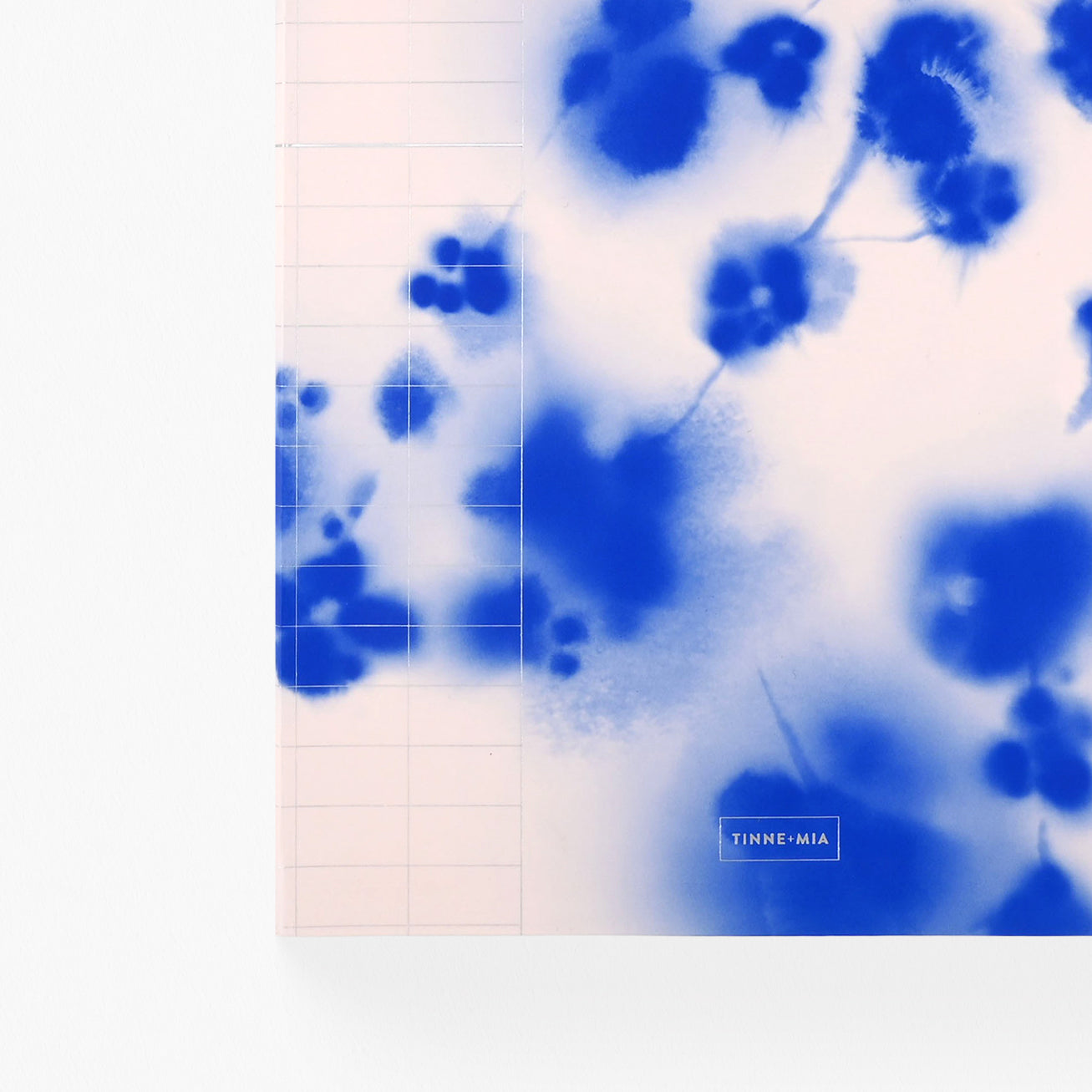 Tinne + Mia Blue Blossom Notebook Lined 