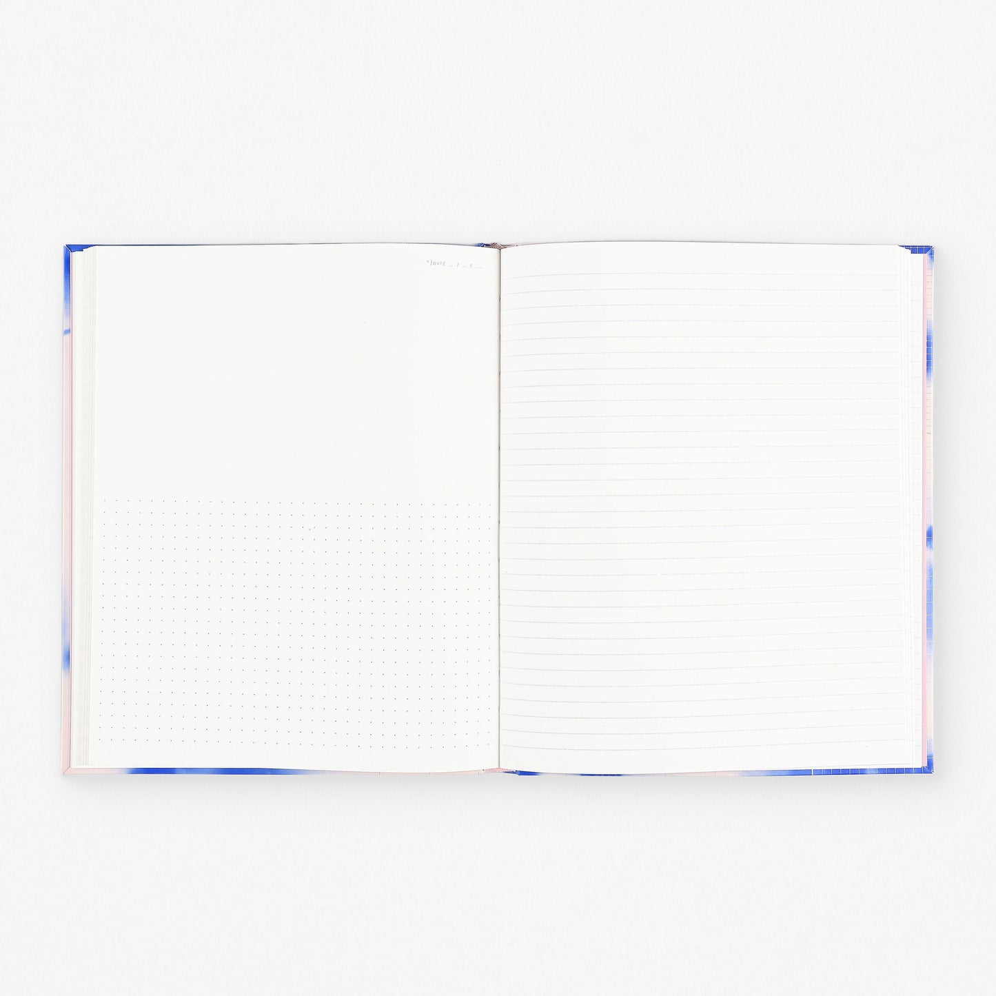 Tinne + Mia Blue Blossom Notebook Lined/Dot Grid 