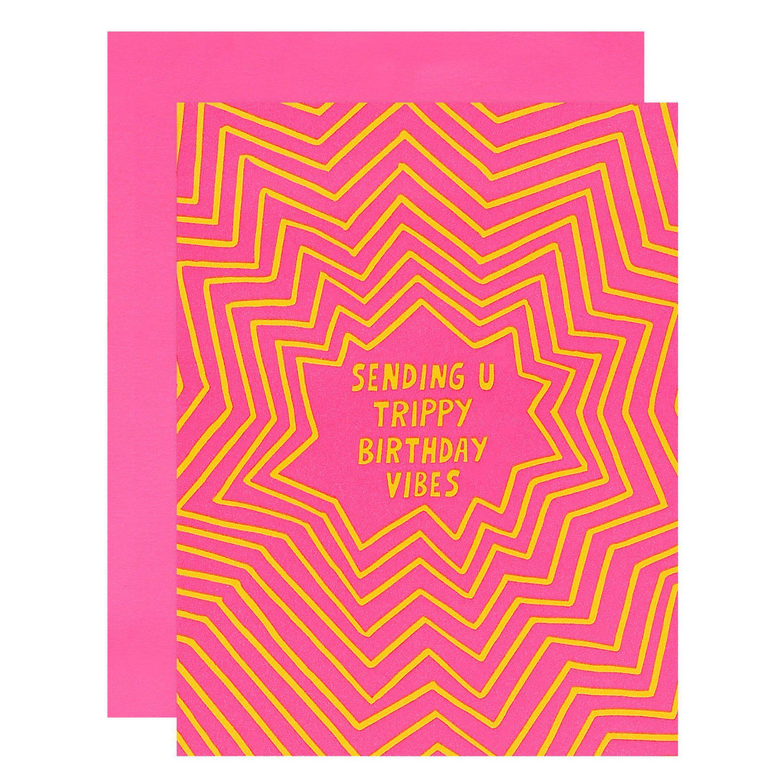 Ashkahn Trippy Birthday Greeting Card 