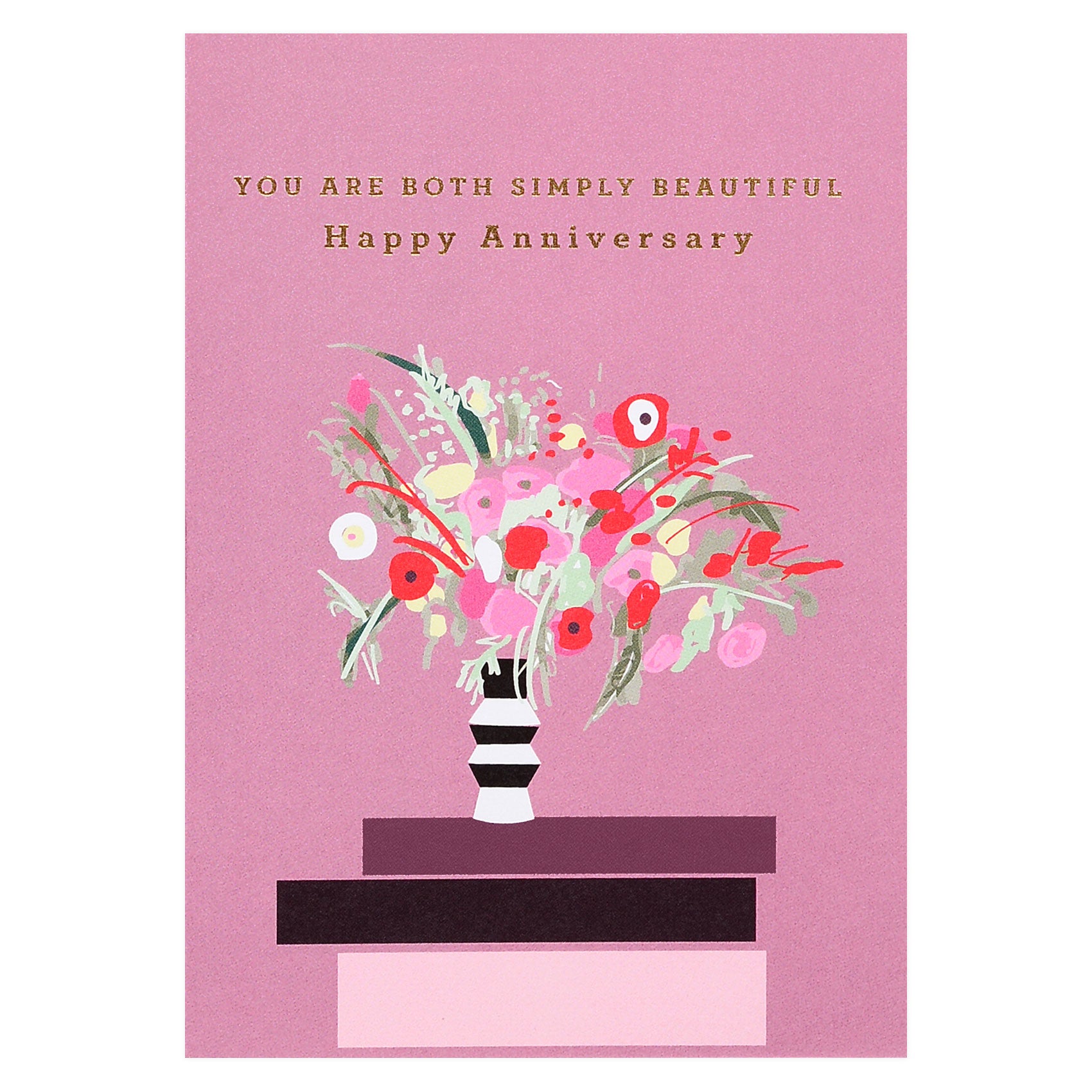 Type And Story You Are Both Simply Beautiful Anniversary Card 