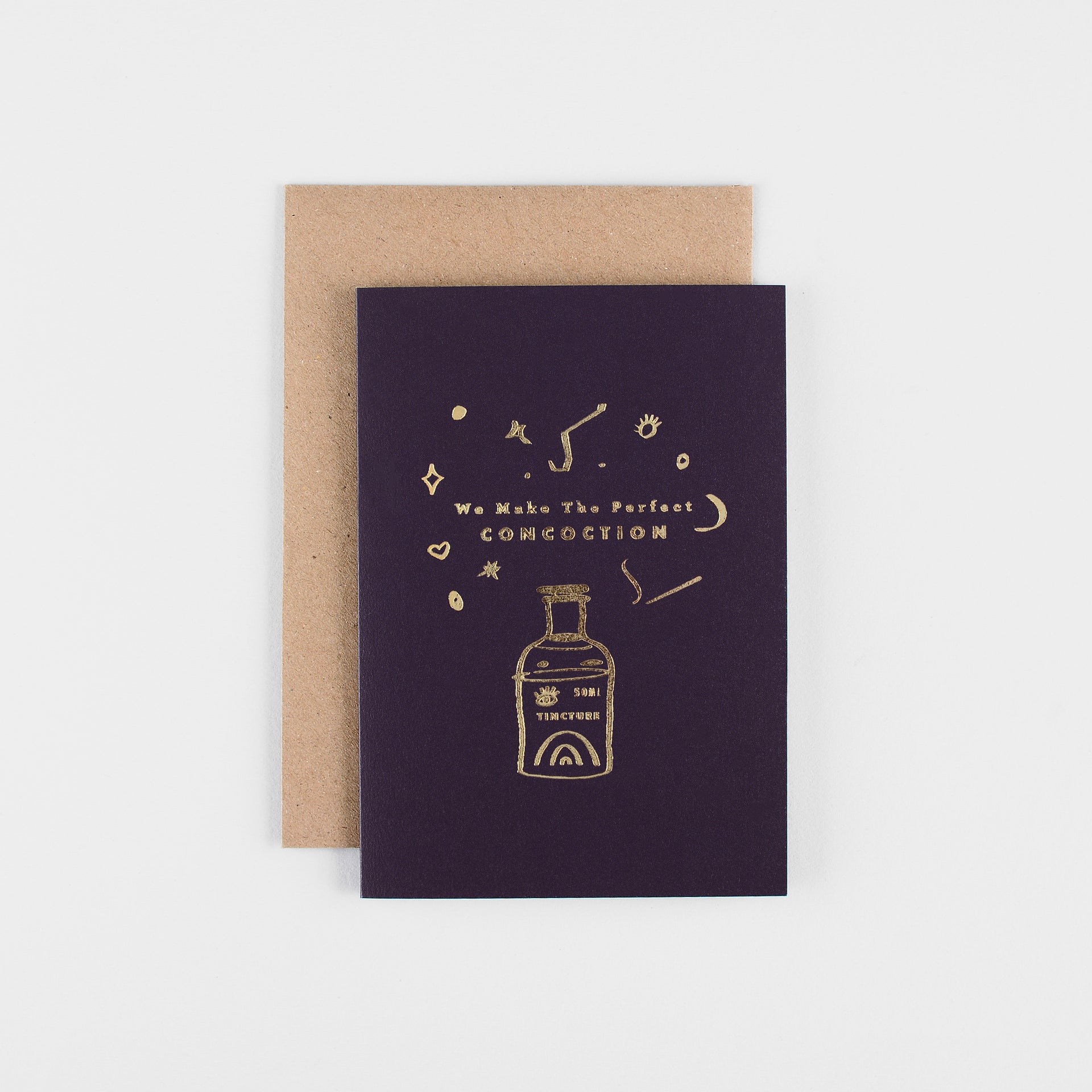 Type And Story Perfect Concoction Greeting Card 