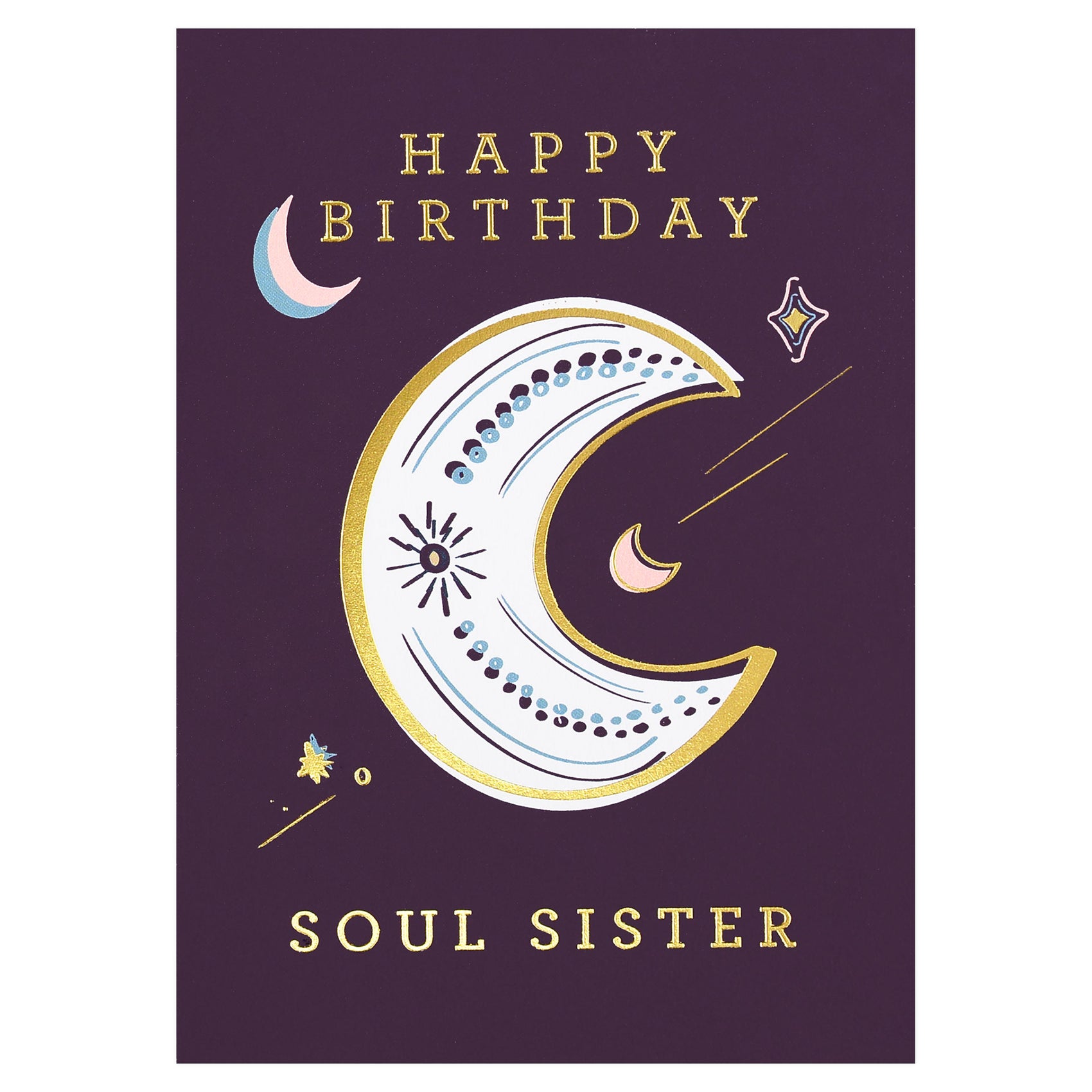Type And Story Soul Sister Birthday Card 