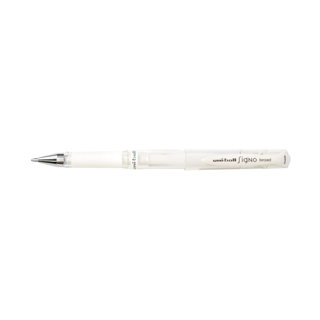 Uni-Ball Signo Gel Impact Pen White Broad mm - Main Image