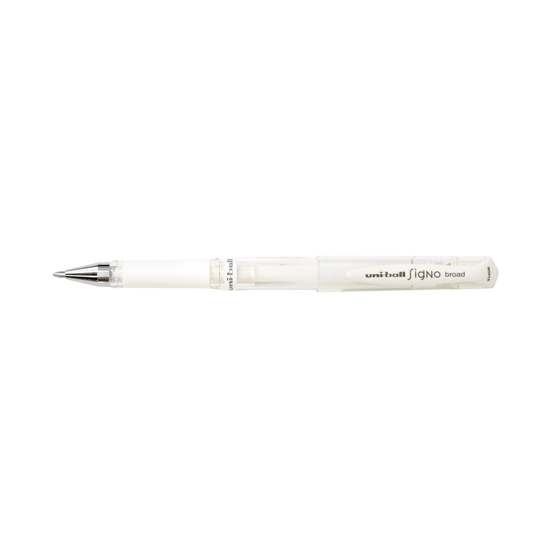Uni-Ball Signo Broad Point Gel Impact Pen White Ink-1.0mm Value Set of 5 