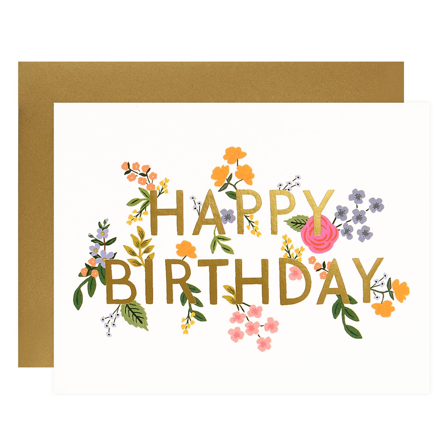 Rifle Paper Co. Wildwood Birthday Card 