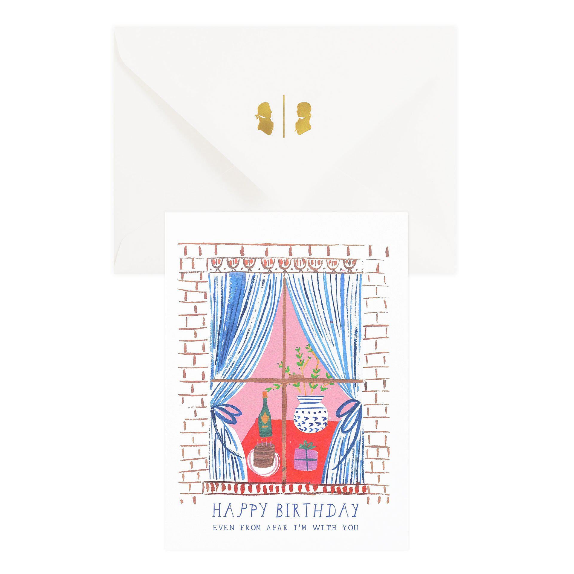 Mr. Boddington's Studio Window Party Birthday Card 