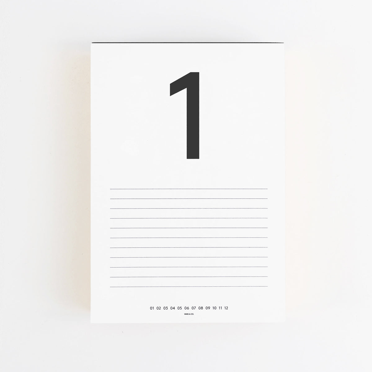 Wms & Co Daily Calendar Pad 