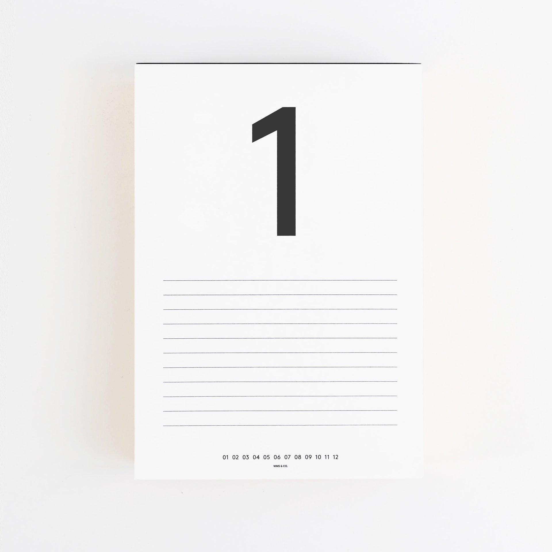 Wms & Co Daily Calendar Pad 