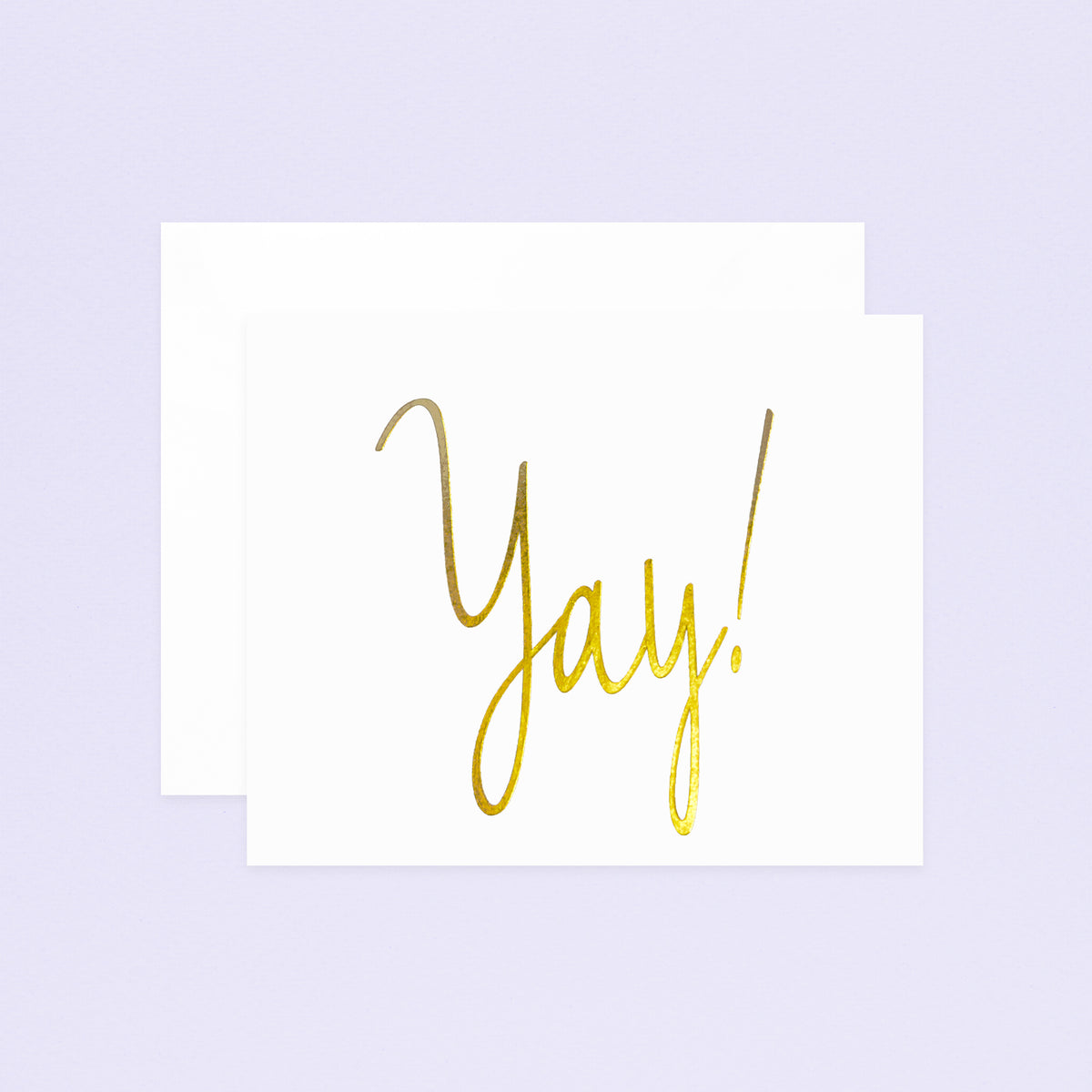 Wrinkle and Crease Yay Greeting Card 