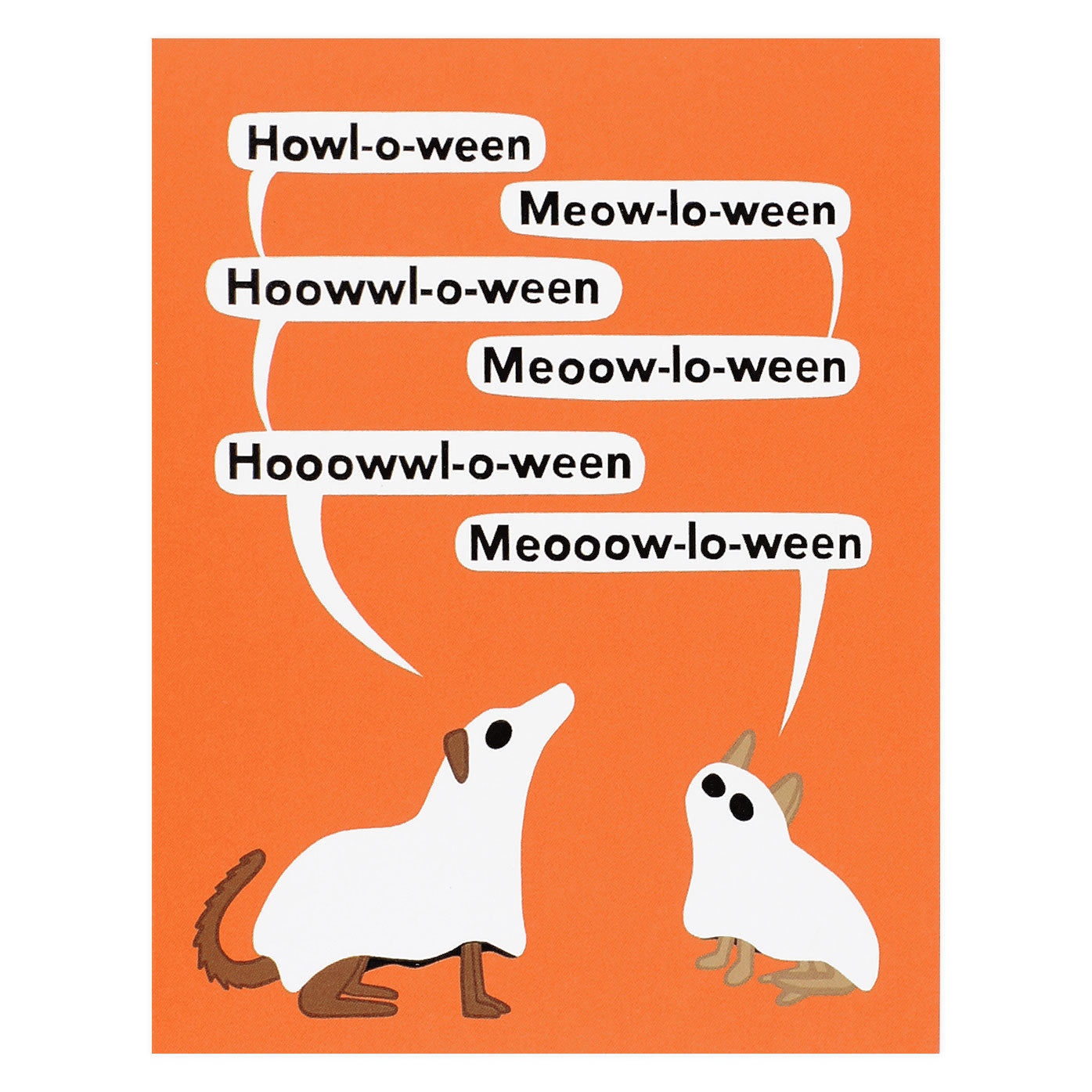 XOU Howl-O-Ween Card 
