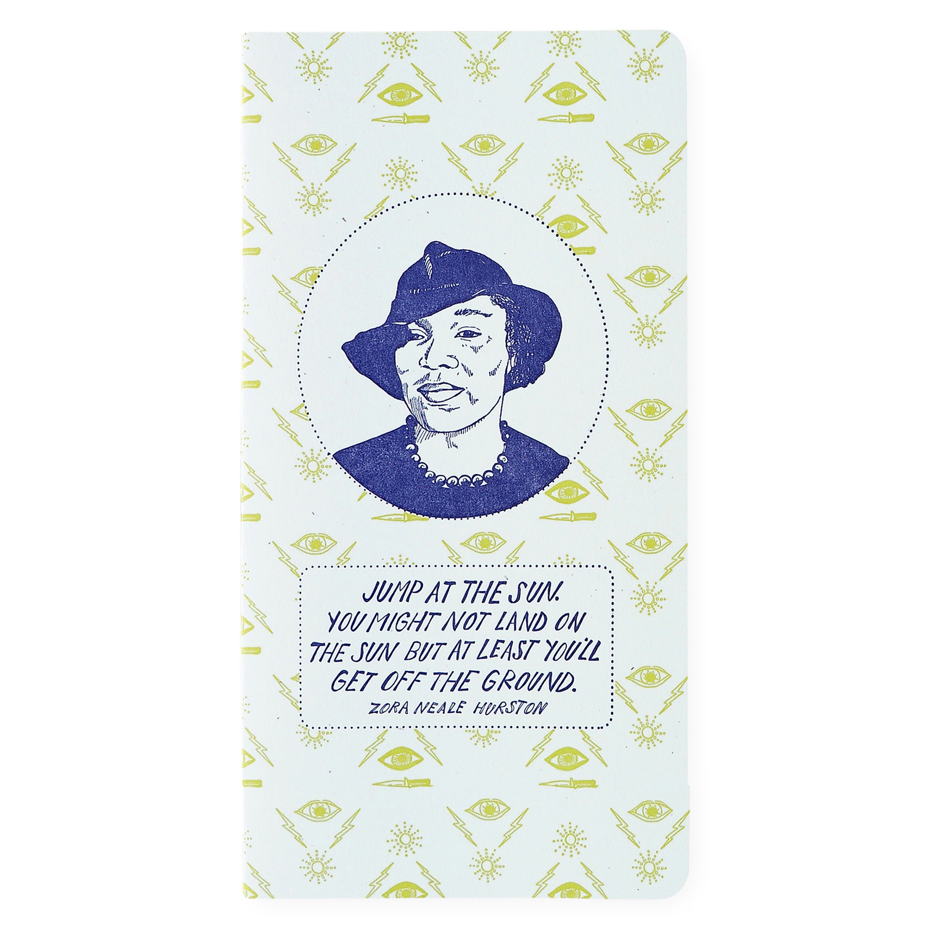 Blackbird Letterpress Zora Neale Hurston Weekly Planner Undated 